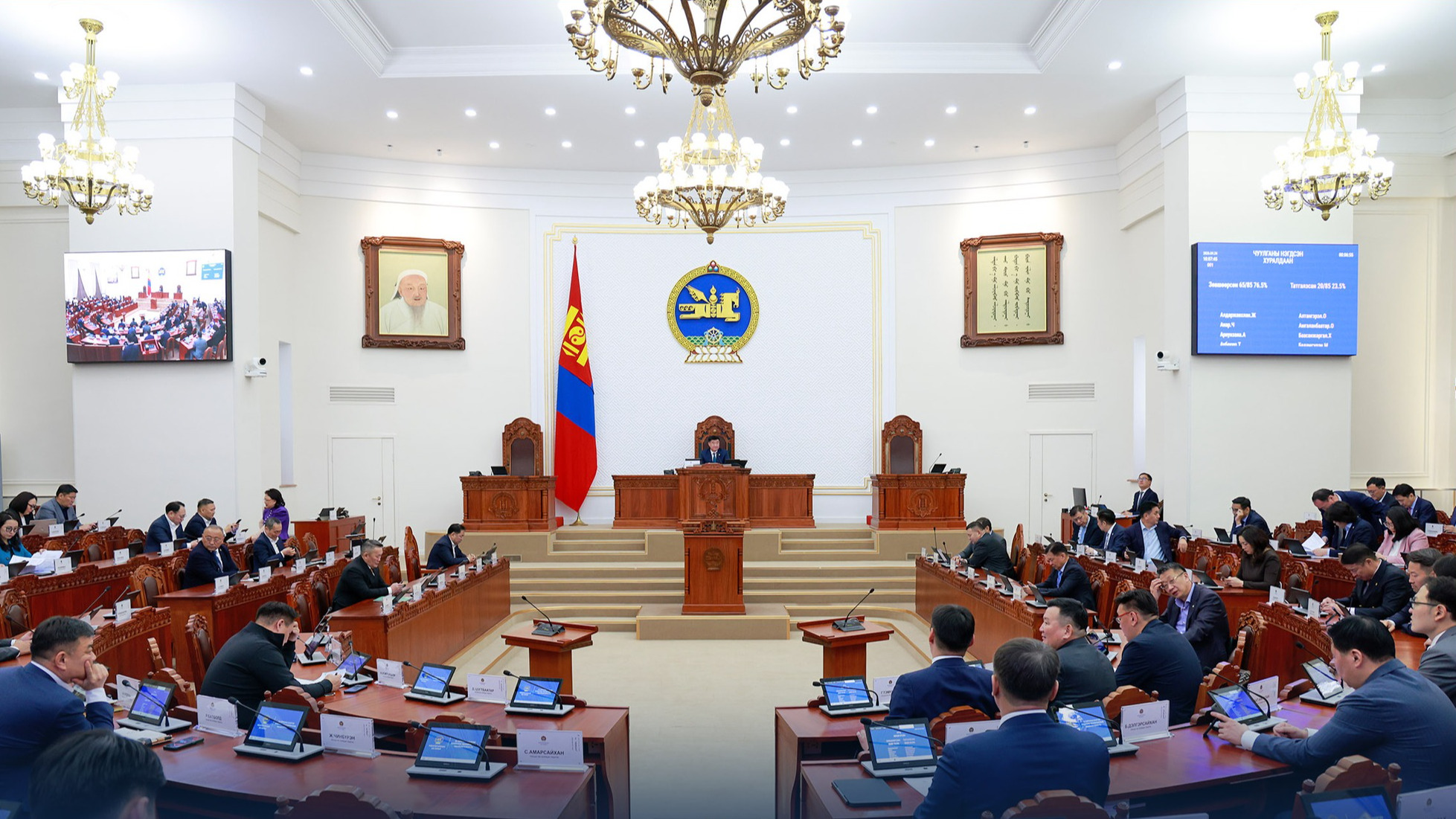 ЧУУЛГАН: МОНГОЛ УЛСЫН ЗАСАГ ЗАХИРГАА, НУТАГ ДЭВСГЭРИЙН НЭГЖ, ТҮҮНИЙ УДИРДЛАГЫН ТУХАЙ ХУУЛЬД ӨӨРЧЛӨЛТ ОРУУЛАХ ТУХАЙ ХУУЛИЙН ТӨСӨЛ БАТЛАГДЛАА